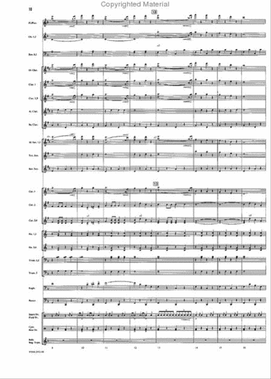 The Thunderer Concert Band scores gallery preview page 3