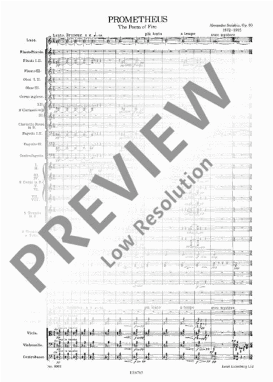 Prometheus Prometheus Orchestra scores gallery preview page 12