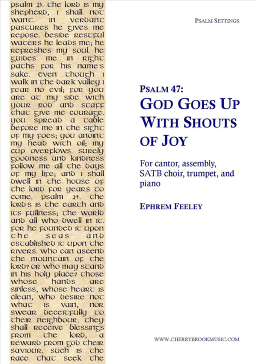 Psalm 47: God Goes Up with Shouts of Joy