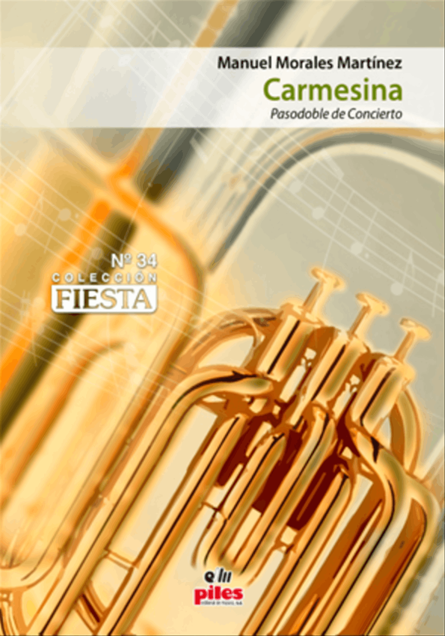 Carmesina. Pasodoble Concert Band scores gallery preview page 1