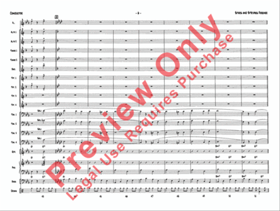 Give It All You Got Marching Band scores gallery preview page 10