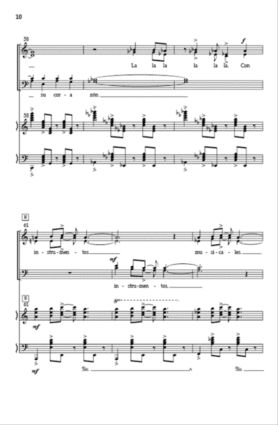 Ritmo (SATB) Ritmo (SATB) 4-Part scores gallery preview page 9