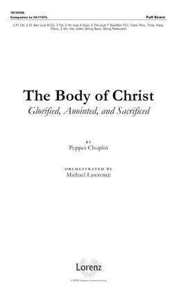 Book cover for The Body of Christ - Full Score