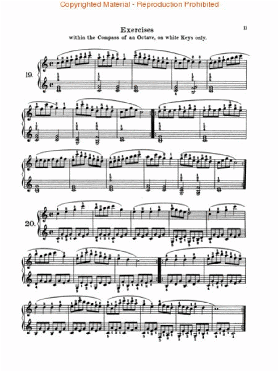 Practical Method for Beginners, Op. 599 Piano Method scores gallery preview page 3