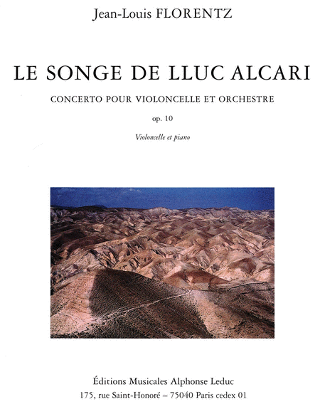 Le Songe De Lluc Alcari Op.10 (cello & Piano)