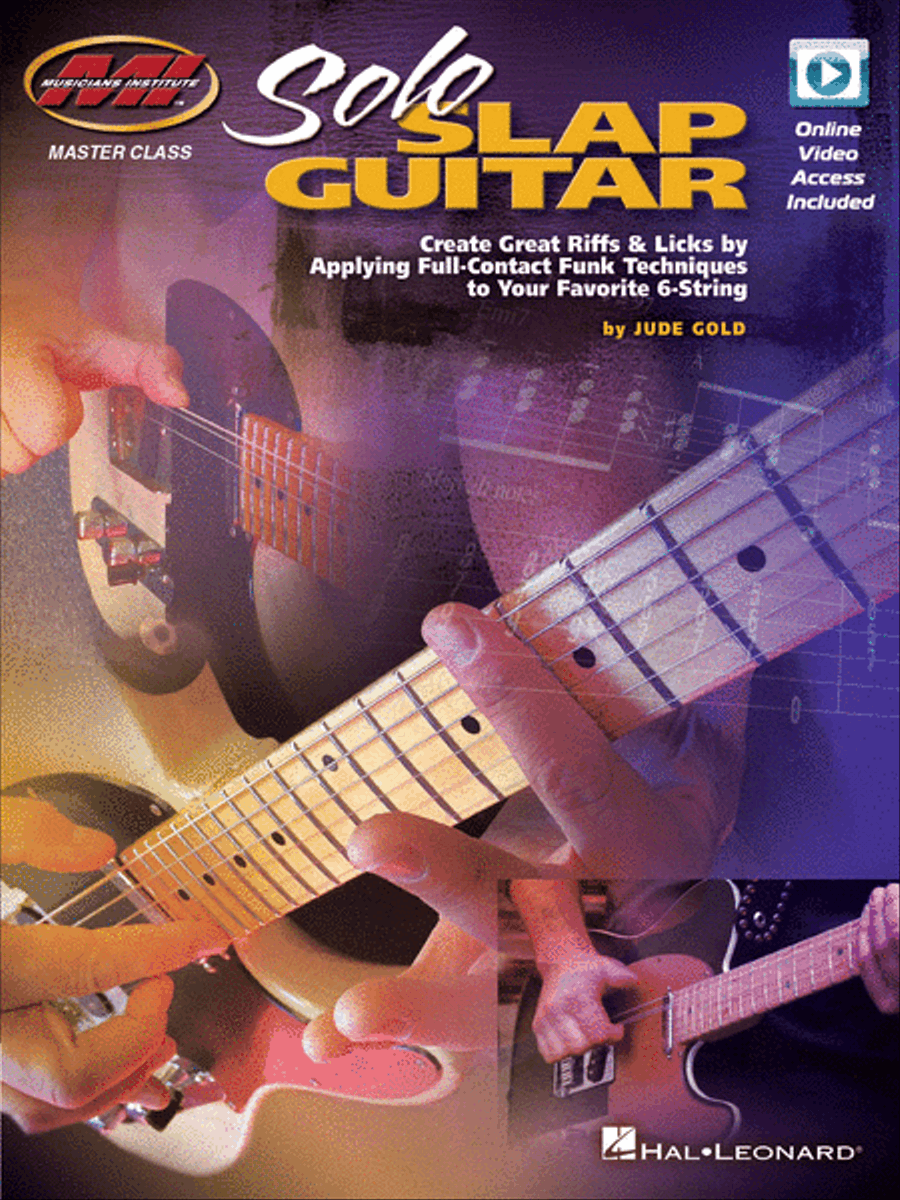 Solo Slap Guitar Solo Slap Guitar Electric Guitar scores gallery preview page 1