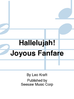 Book cover for Hallelujah! Joyous Fanfare
