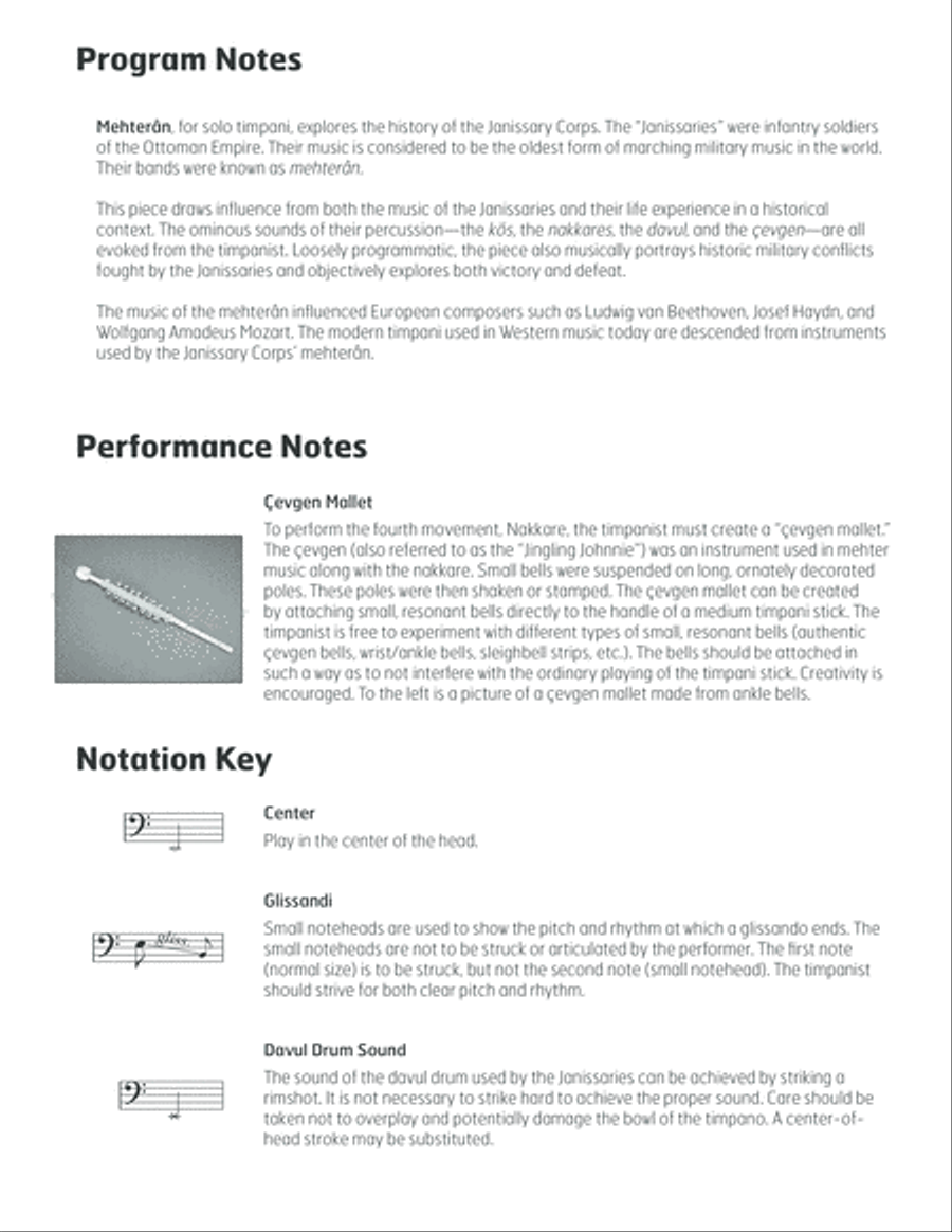 Mehteran Percussion scores gallery preview page 3