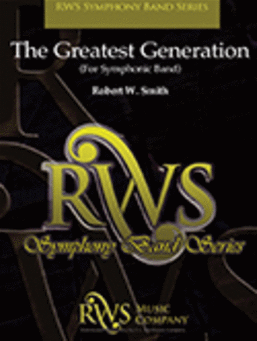The Greatest Generation Concert Band scores gallery preview page 1