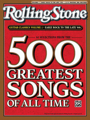 Selections from Rolling Stone Magazine's 500 Greatest Songs of All Time
