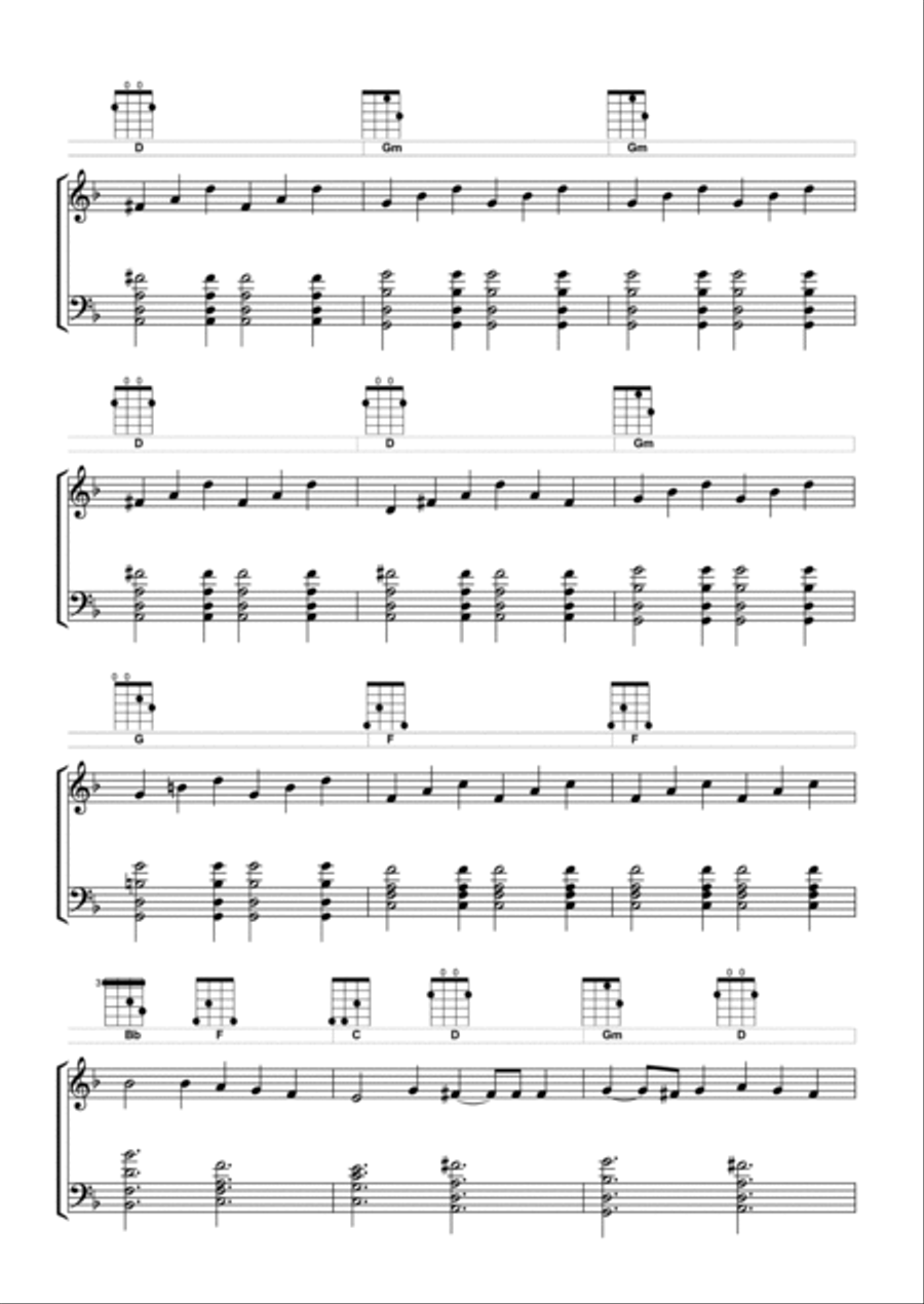 Chi passa per ’sta strada Large Ensemble scores gallery preview page 3