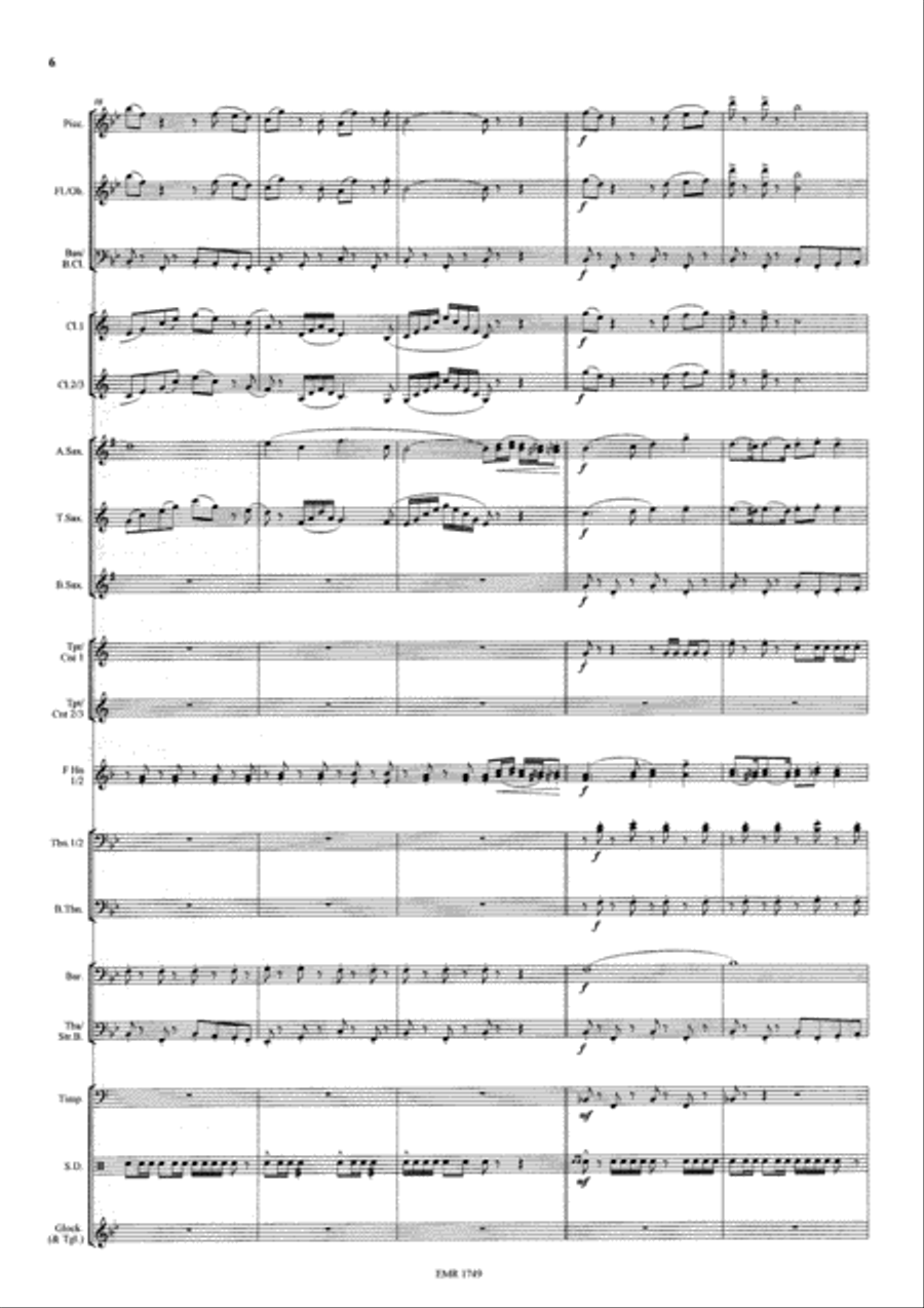 The Bridge On The River Kwai Concert Band scores gallery preview page 7