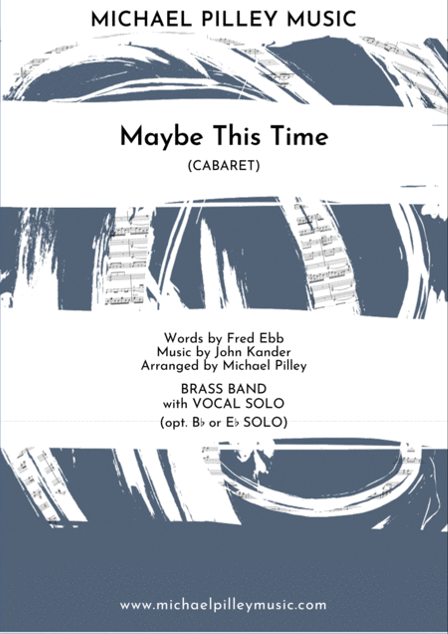 Maybe This Time Brass Band scores gallery preview page 1