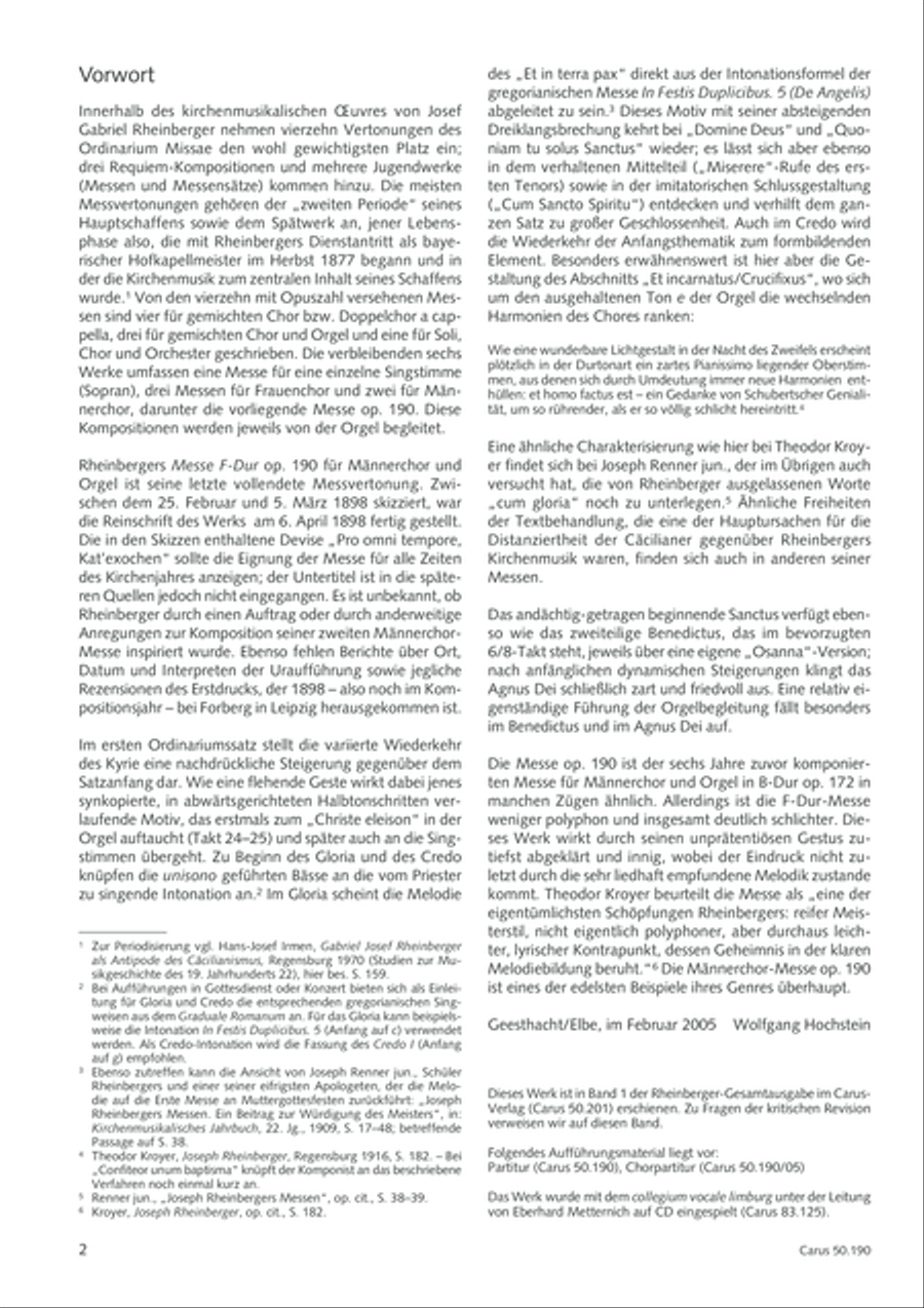 Mass in F major TTBB scores gallery preview page 3