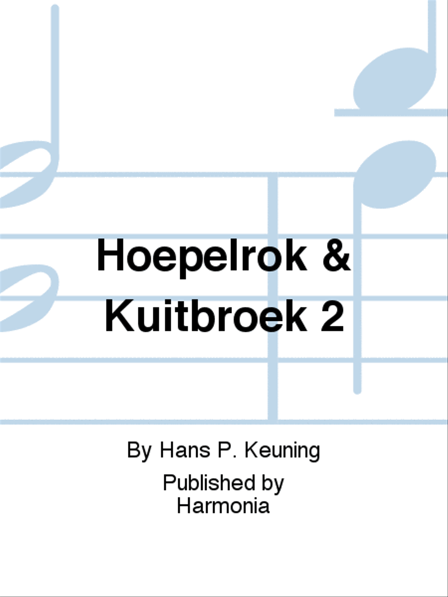 Hoepelrok & Kuitbroek 2 Piano Solo scores gallery preview page 1