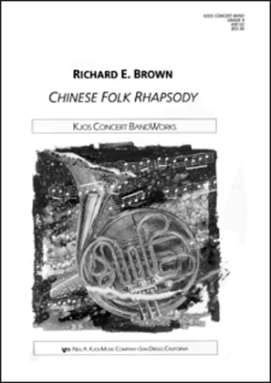 Book cover for Chinese Folk Rhapsody - Score