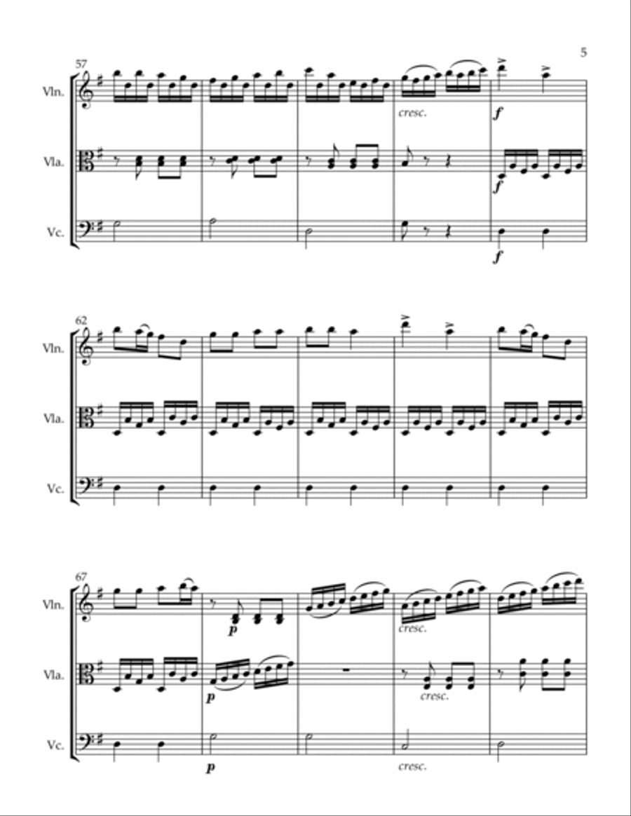 Miss Lucy Long String Trio scores gallery preview page 5