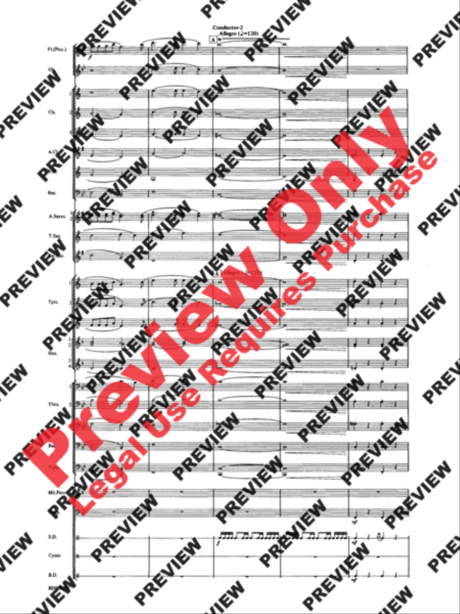 The Civil War The Civil War Concert Band scores gallery preview page 4