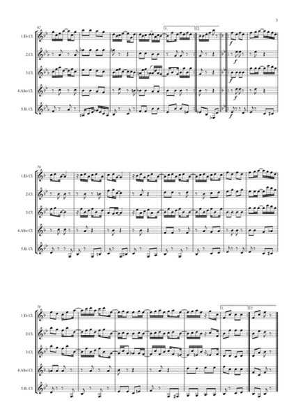 Scott Joplin: Maple Leaf Rag - clarinet quintet image number null