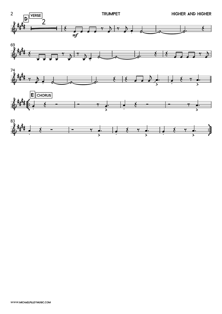 (your Love Has Lifted Me) Higher And Higher Small Ensemble scores gallery preview page 3