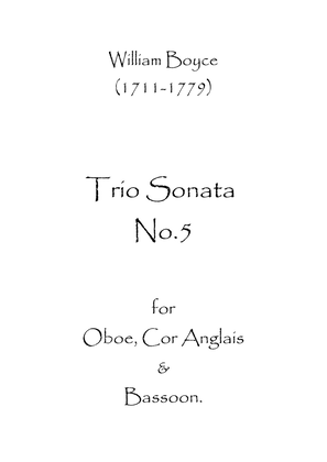 Book cover for Trio Sonata No.5