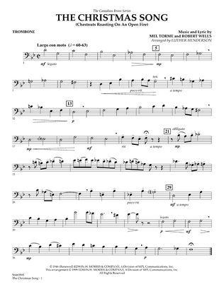 The Christmas Song (Chestnuts Roasting) - Trombone (B.C.)