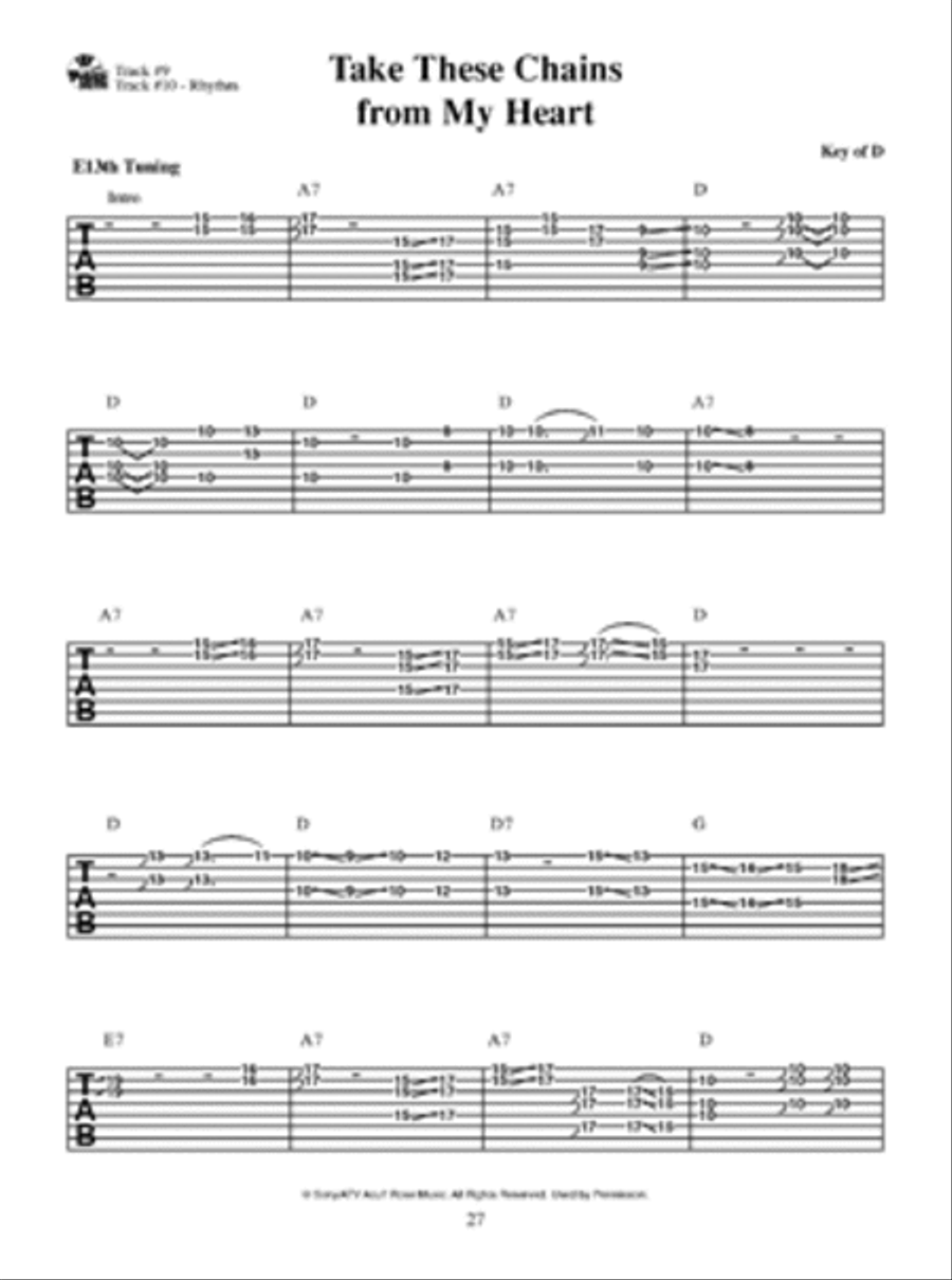 Don Helms - Your Cheatin' Heart - Steel Guitar Song Book Steel Guitar scores gallery preview page 2