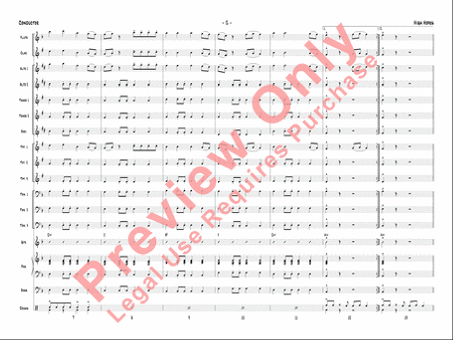High Hopes Jazz Ensemble scores gallery preview page 5