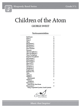 Book cover for Children of the Atom