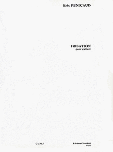 Irisation by Eric Penicaud Acoustic Guitar - Sheet Music