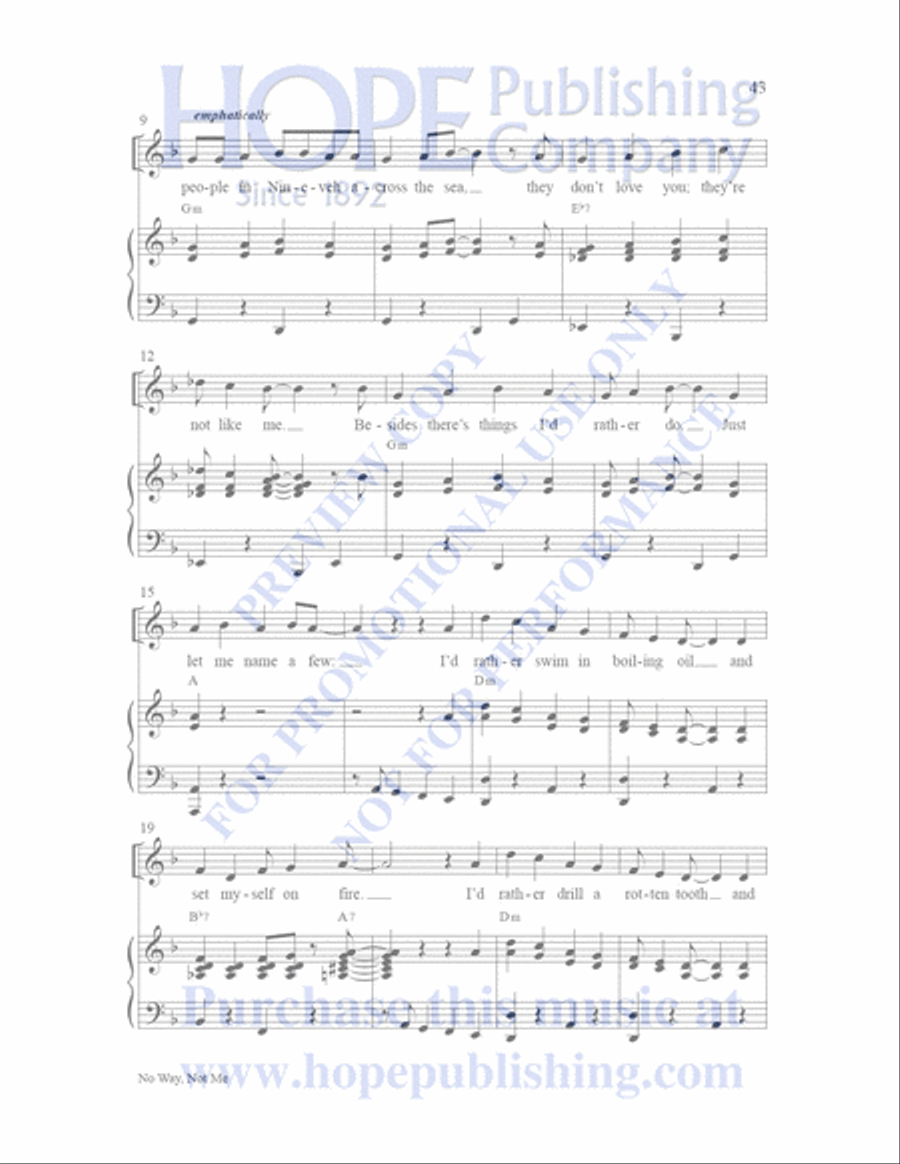 Sailor's Bible Children's Choir scores gallery preview page 44