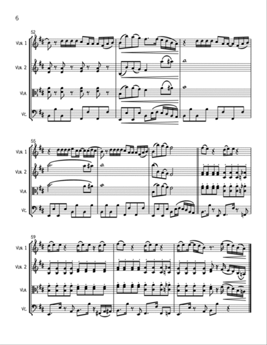 Levitating String Trio scores gallery preview page 6