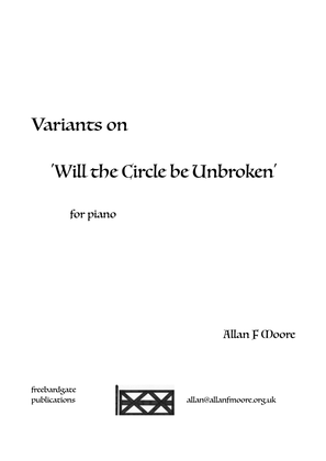 Book cover for Variants on 'Will the Circle be Unbroken'