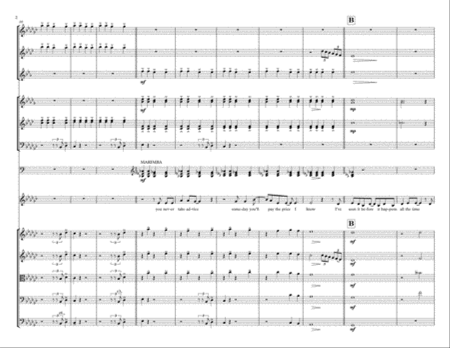 Cold As Ice Cold As Ice Large Ensemble scores gallery preview page 2