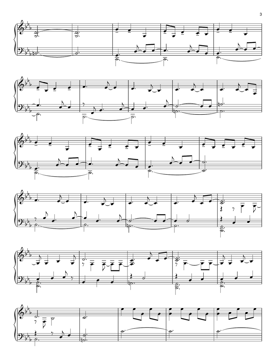 Whitby Piano Solo scores gallery preview page 3