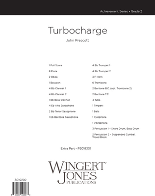 Turbocharge - Full Score