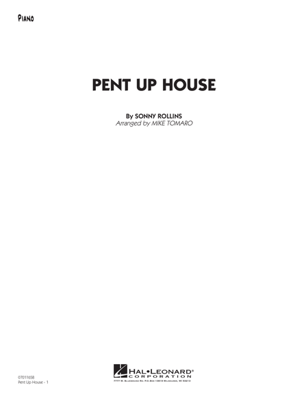 Pent Up House - Piano