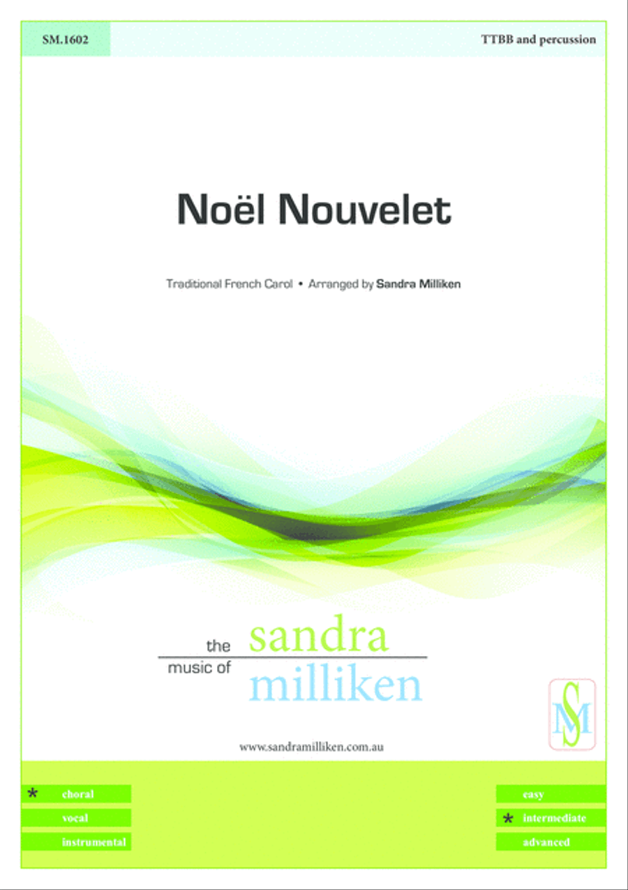 Noël Nouvelet TTBB scores gallery preview page 1