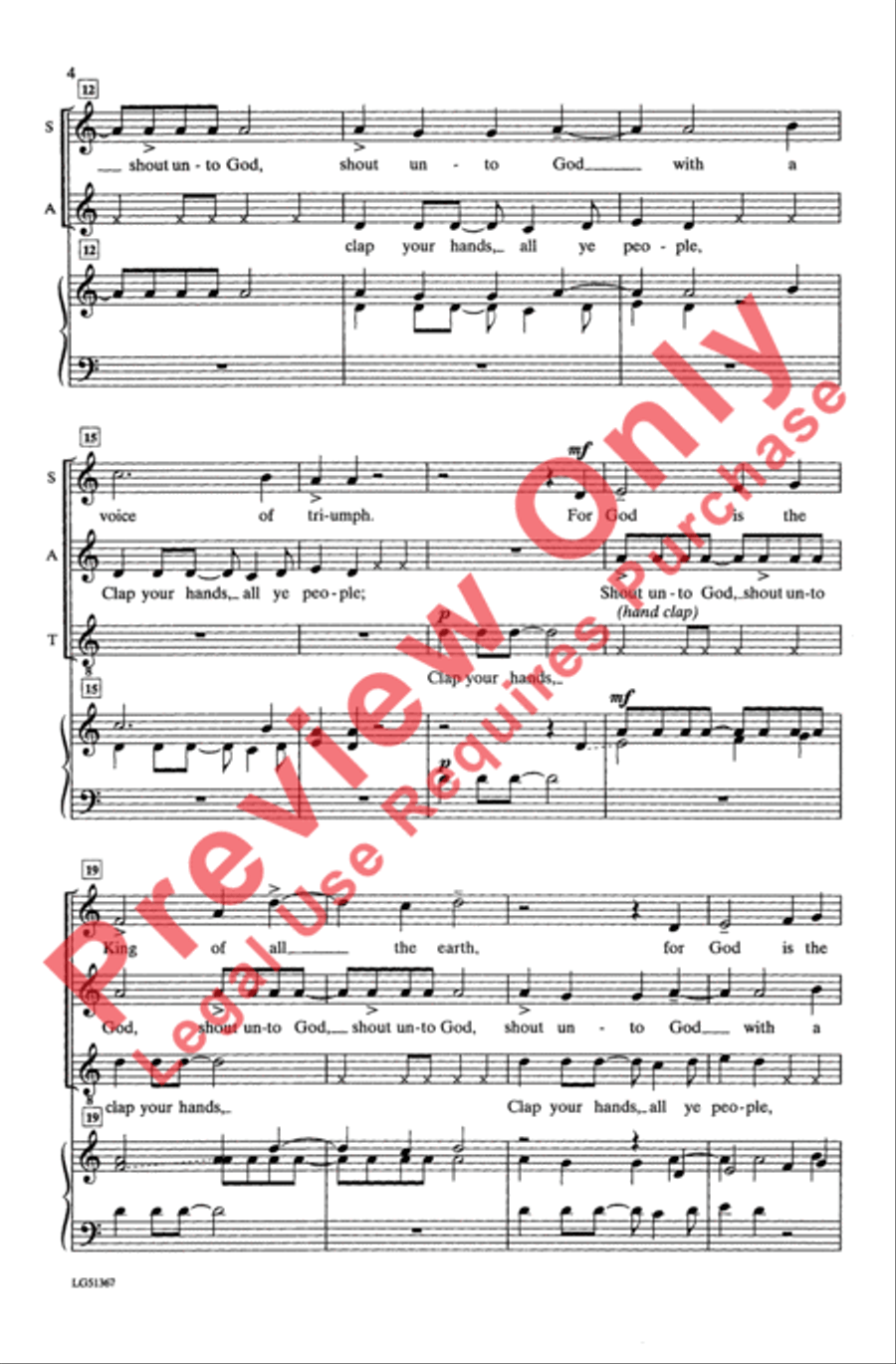 Sing Praises 4-Part scores gallery preview page 3
