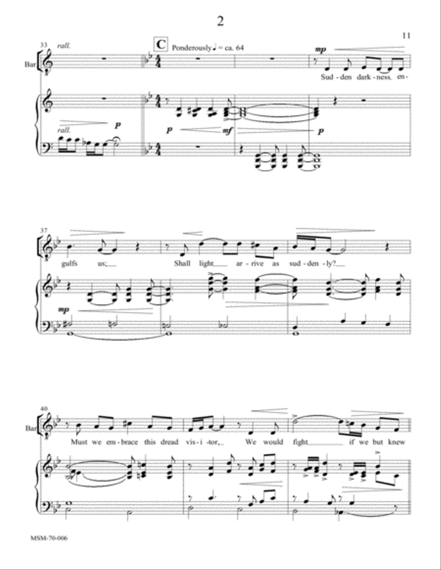 From Darkness to Light 4-Part scores gallery preview page 9