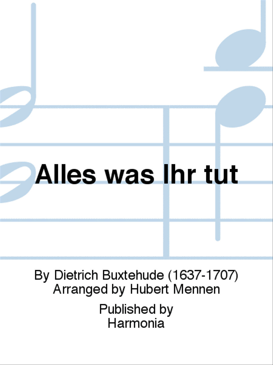 Alles was Ihr tut 4-Part scores gallery preview page 1