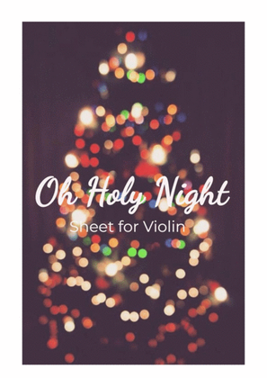Holy Night Hillsong Worship Sheet Music Violino