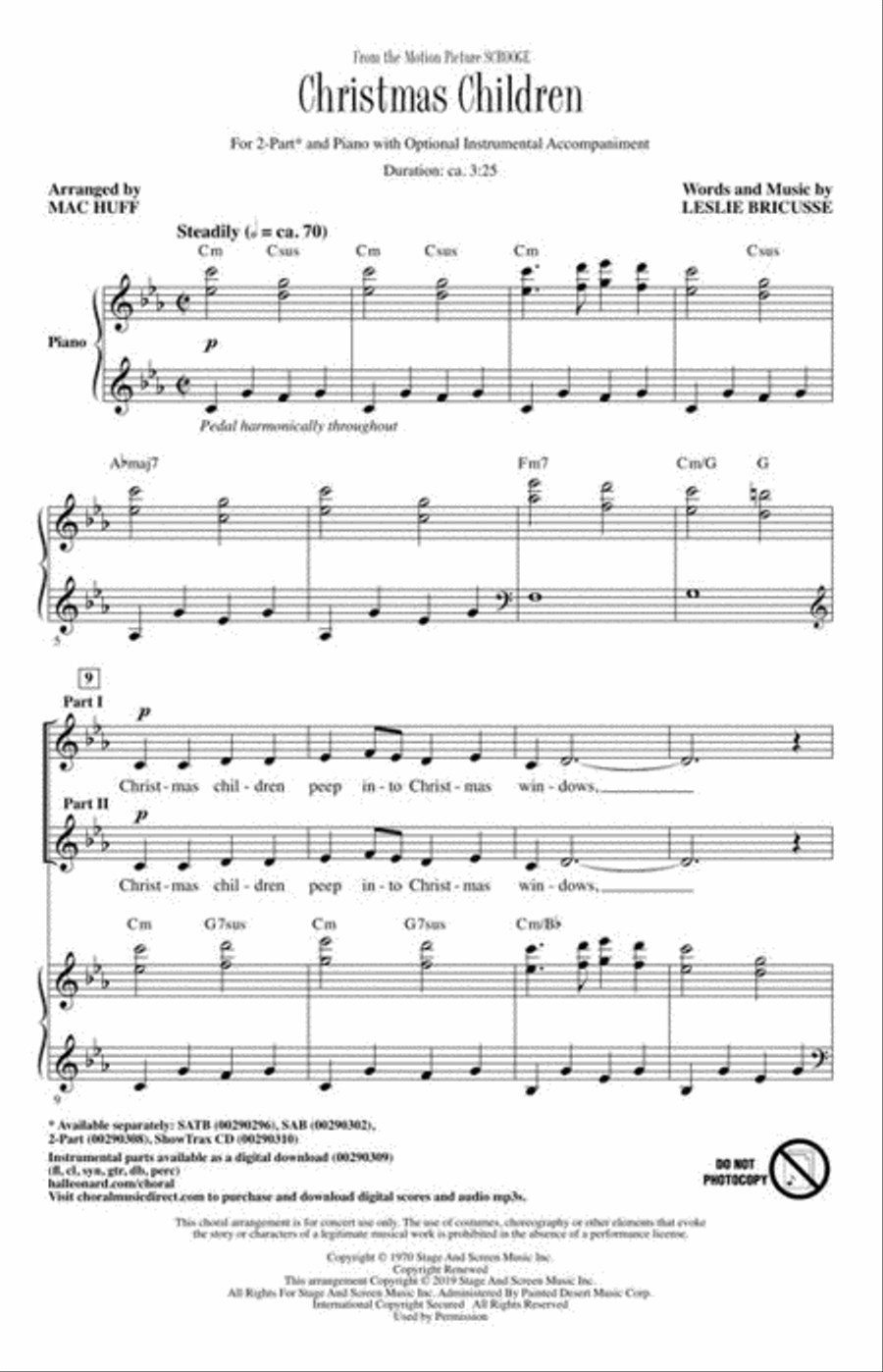 Christmas Children 2-Part scores gallery preview page 3