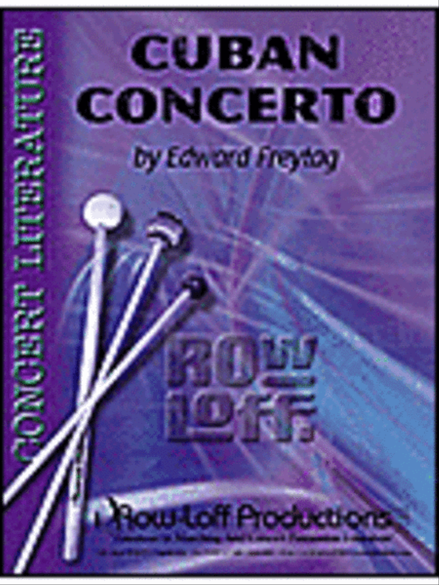 Cuban Concerto Percussion Ensemble scores gallery preview page 1