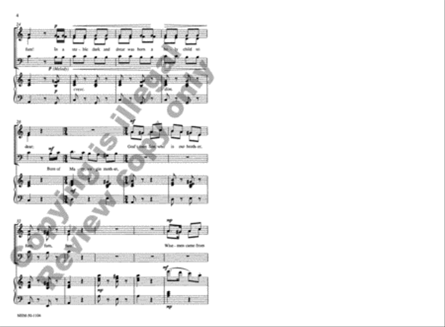 Fum! Fum! Fum! Fum! Fum! Fum! 3-Part scores gallery preview page 4