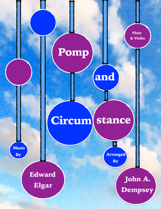 Book cover for Pomp and Circumstance (Duet for Flute and Violin)
