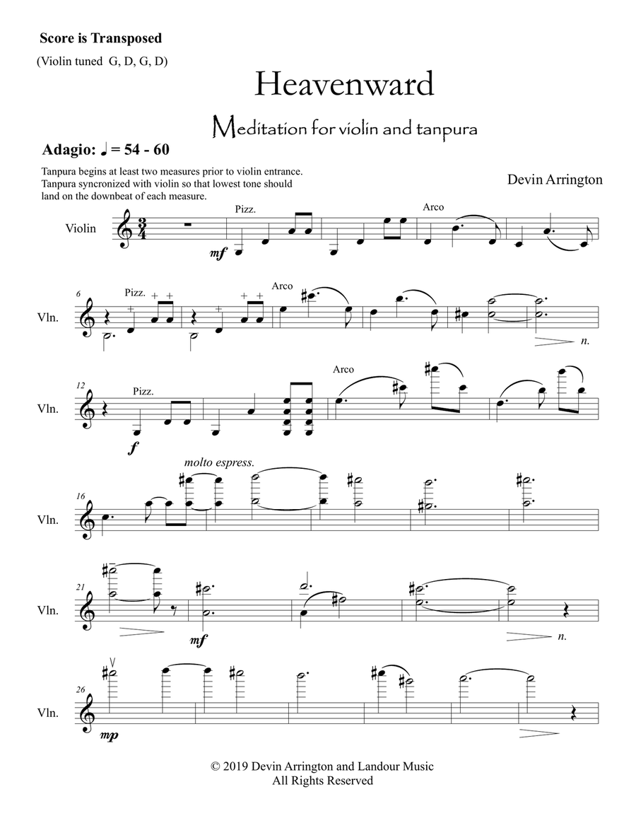 Heavenward String Duet scores gallery preview page 1