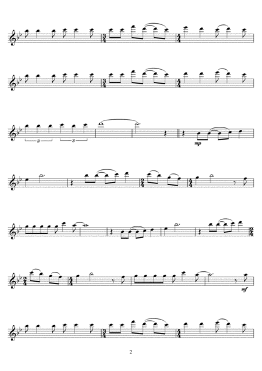 I Say A Little Prayer I Say A Little Prayer Flute Solo scores gallery preview page 2