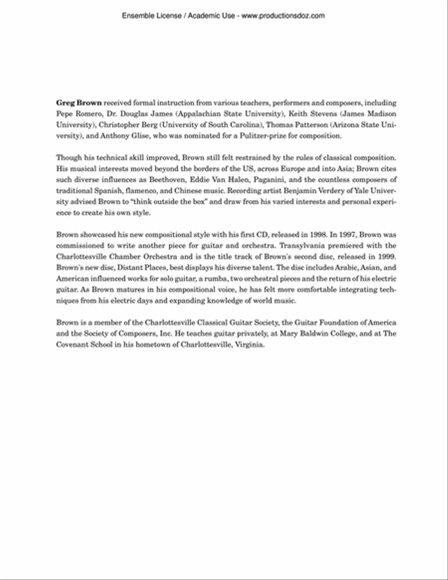 Andante, Capriccio Violin scores gallery preview page 2
