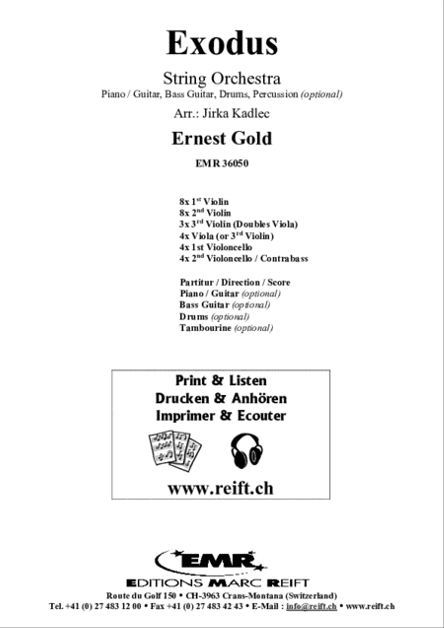 Exodus String Orchestra scores gallery preview page 2